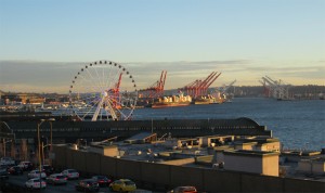 Pier and Ferris Wheel
